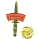 Royal Marines 45 Commando Dagger Lapel Pin Badge (Metal / Enamel)